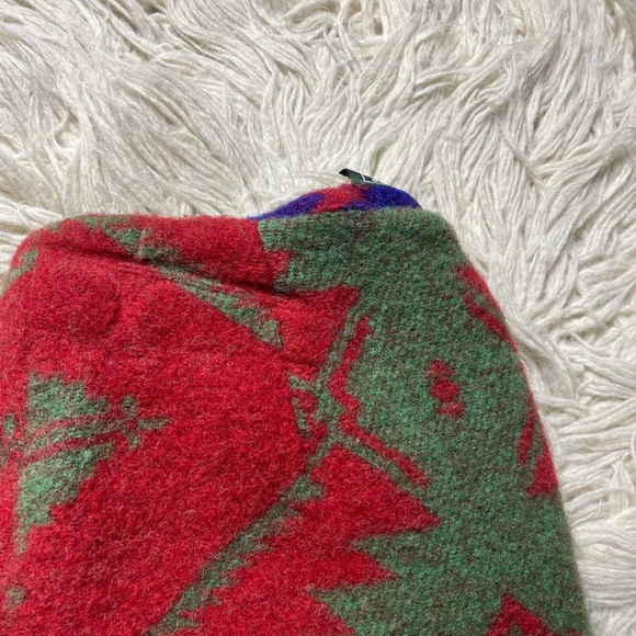 VTG Ralph Lauren Country Womens Wrap Skirt Wool Southwestern Aztec Blanket - Picture 5 of 8